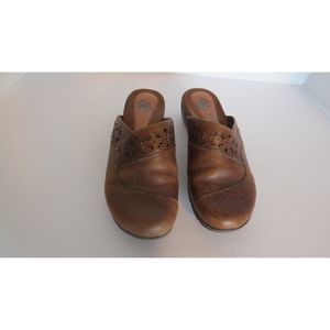 Earth Origins Brown Leather Shoe Sz 6.5 Janice 2010F